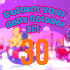 EVENT: Collect your daily October Gift! #DAY30
