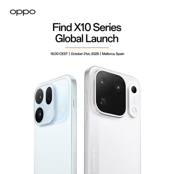 Oppo Find X10 and Find X10 Pro Max Global Launch on October 21